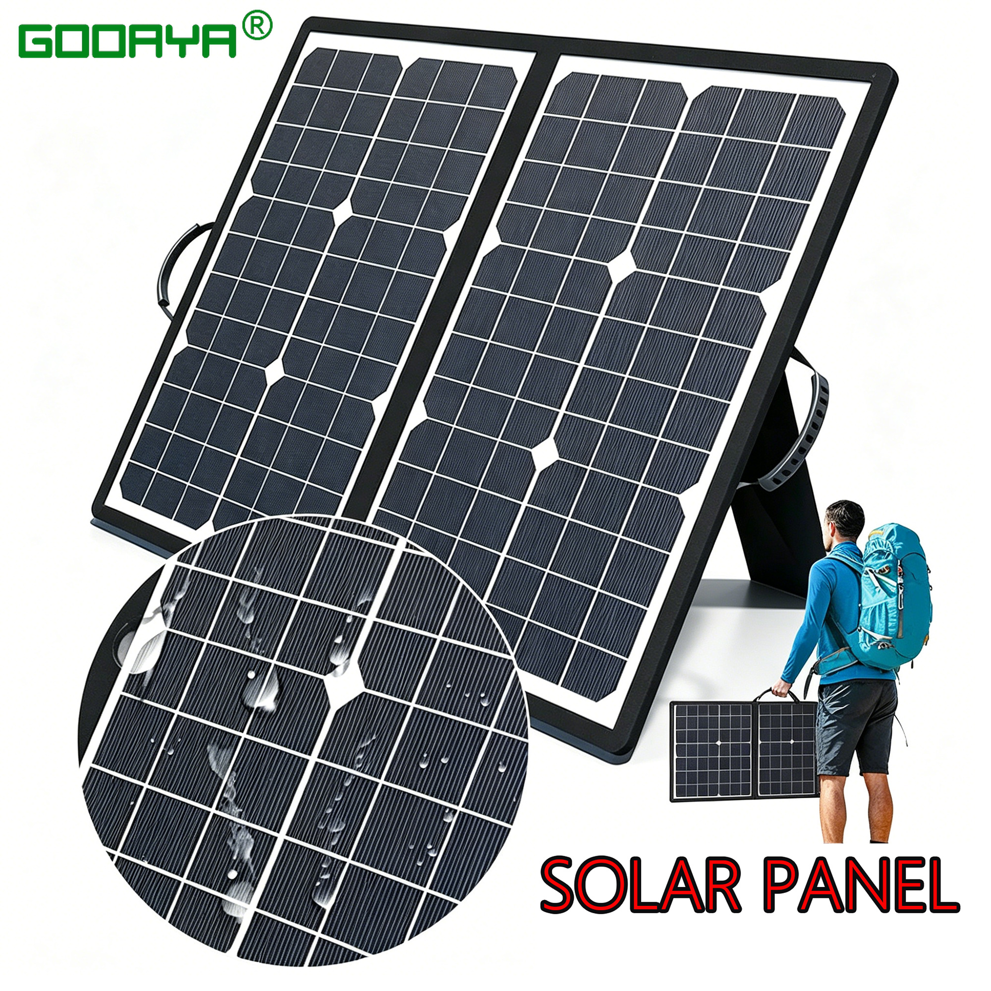 Folding Solar Panel - 800W Foldable Solar Panel Kit Complete