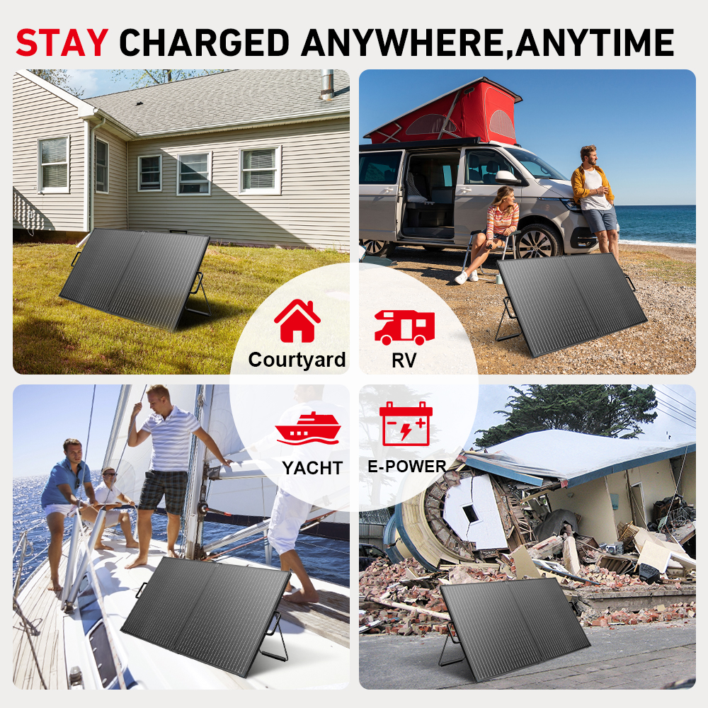 New DOKIO 18V 100W Foldable So - Folding Solar Panel reseña y precio