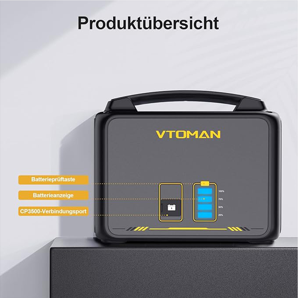 VTOMAN Jump 1500 Extra Battery - Lifepo4 Battery Pack reseña y precio