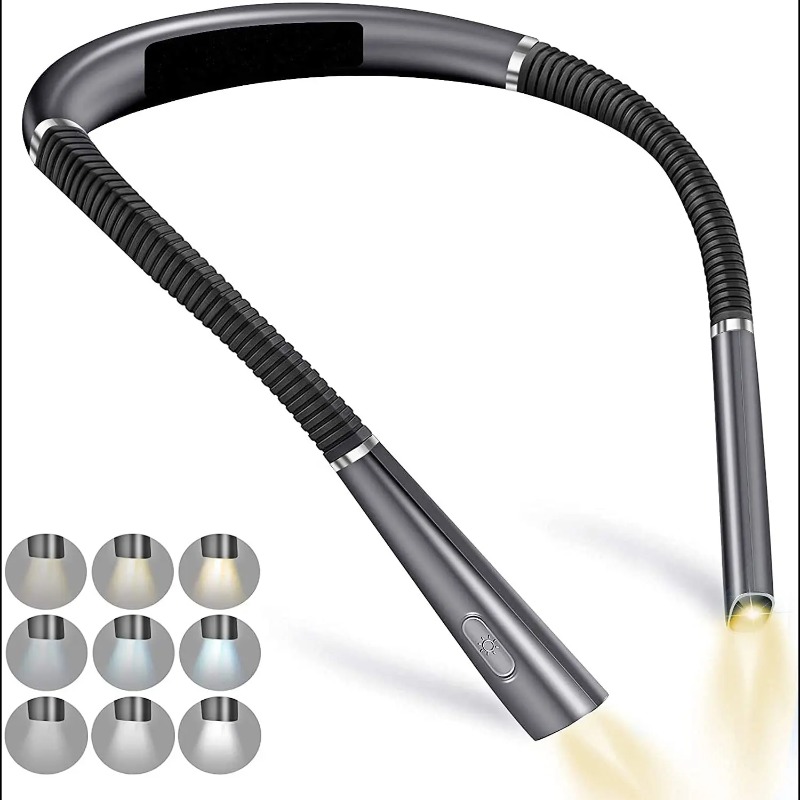 LED Neck Light Eye Protection  - Renewable Energy Books reseña y precio