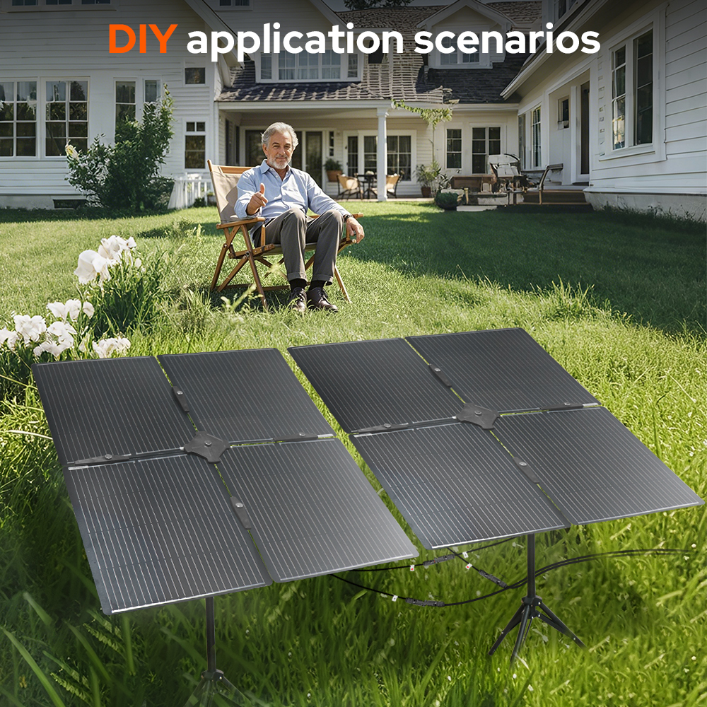 DOKIO 400W Portable Detachable - Folding Solar Panel reseña y precio