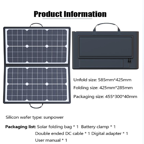 1000W Solar Panel Kit Complete - Folding Solar Panel reseña y precio