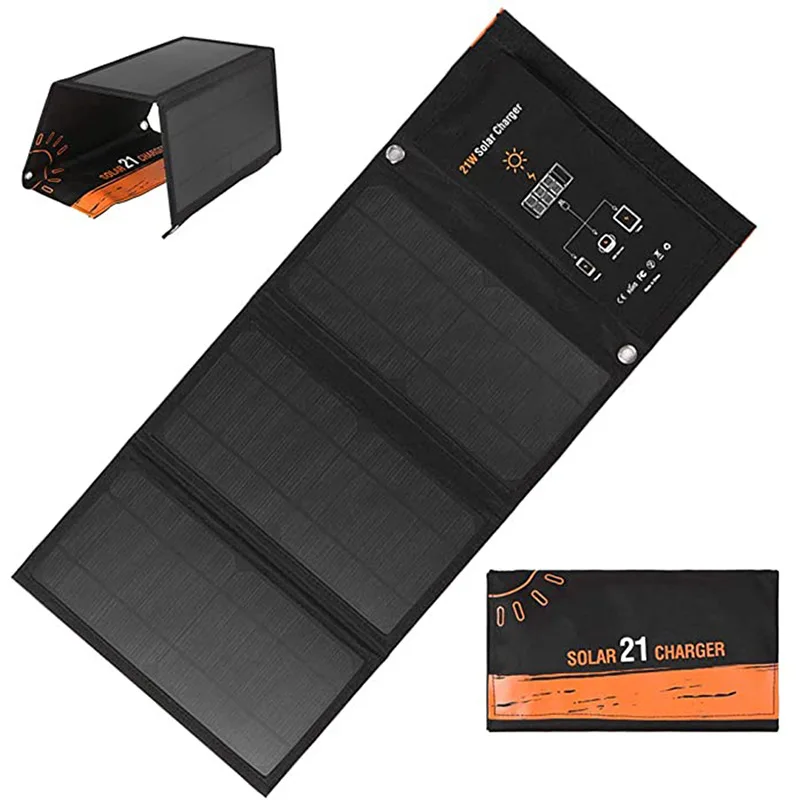 21W Solar Panel Folding Chargi - Folding Solar Panel reseña y precio
