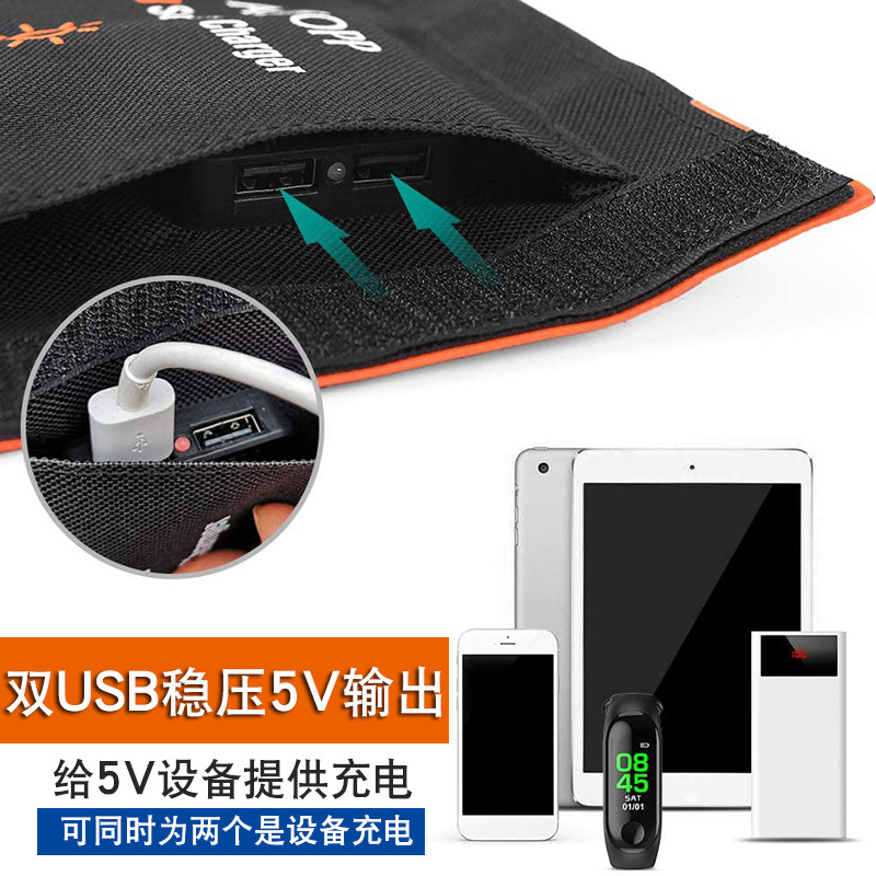 21W Solar Panel Folding Chargi - Folding Solar Panel reseña y precio