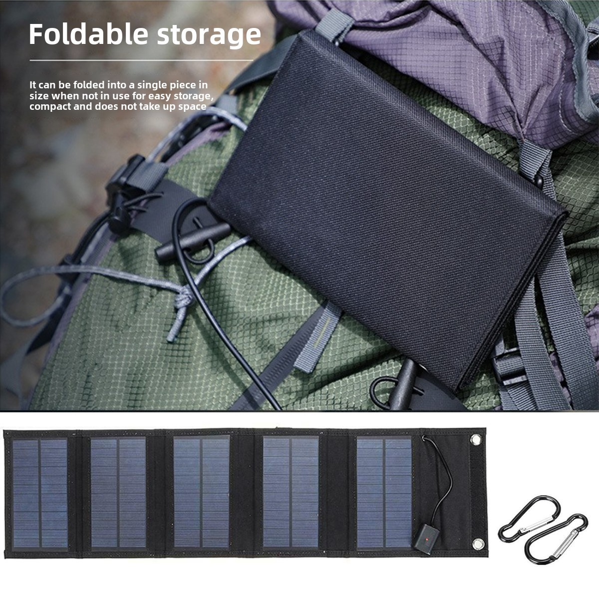 25W-100W Foldable Waterproof S - Folding Solar Panel reseña y precio
