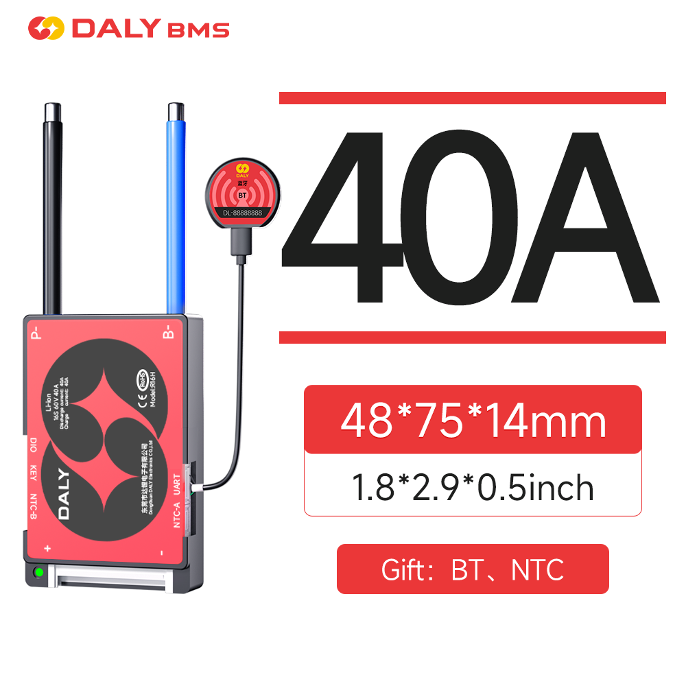DALY Smart BMS 16S 60V 40A Li- - Lifepo4 Battery Pack reseña y precio