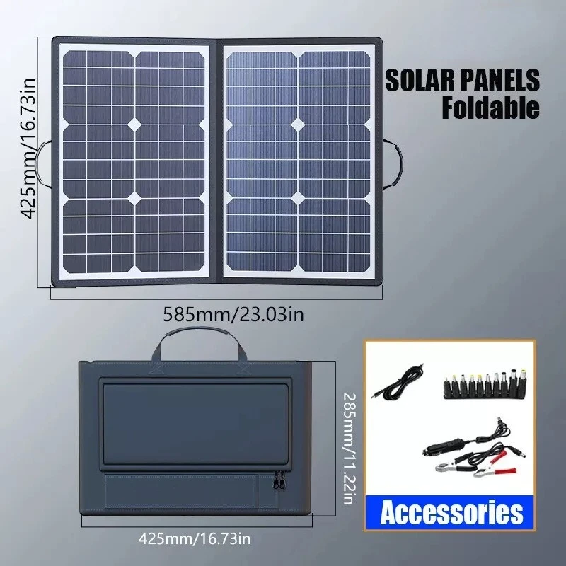 800W Foldable Solar Panel Kit  - Folding Solar Panel reseña y precio