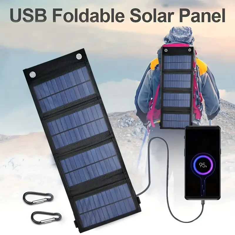 Portable USB Foldable Solar Pa - Folding Solar Panel reseña y precio