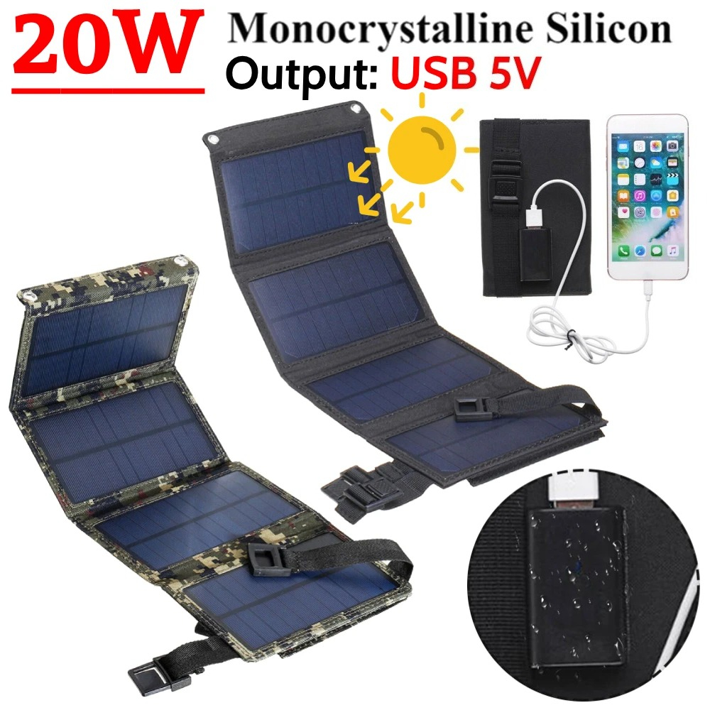 20W Foldable Solar Panel Kit I - Folding Solar Panel reseña y precio
