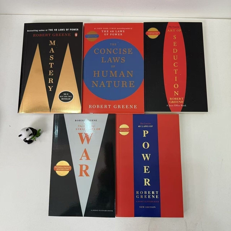 5 Books/set The 48 Laws of Pow - Renewable Energy Handbook reseña y precio