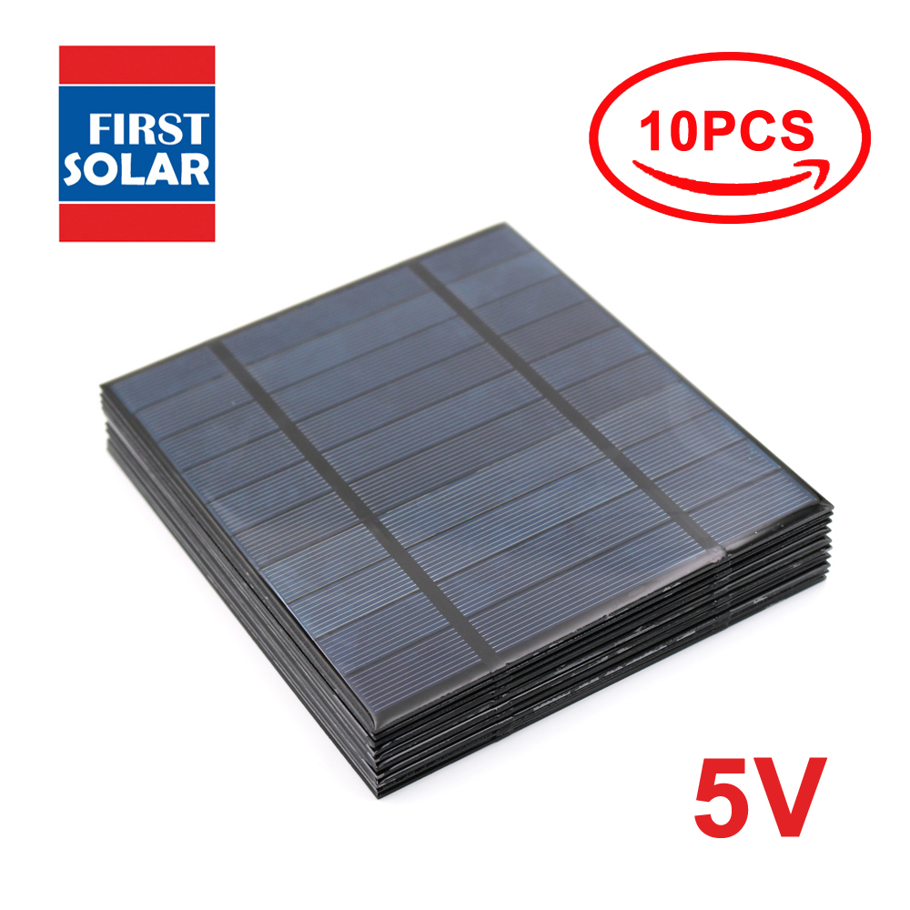10pcs x 5VDC Solar Panel Power - Folding Solar Panel reseña y precio